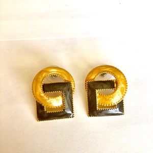 Authentic Vintage Retro Earrings